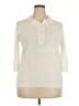 White Stag 100% Acrylic Ivory Pullover Sweater Size 2X - photo 1