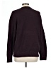 Express 100% Cotton Solid Burgundy Pullover Sweater Size L - photo 2