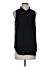 Ann Taylor Black Sleeveless Blouse Size S - photo 1