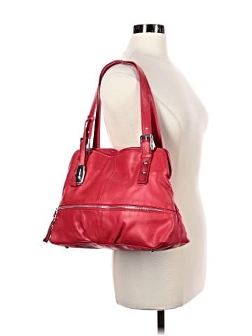 B Makowsky Leather Shoulder Bag (view 2)