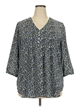 Rose + Olive 3/4 Sleeve Blouse