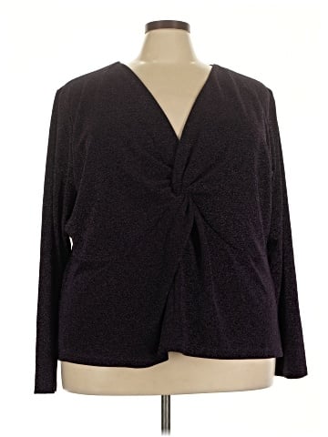 Ashley Stewart Long Sleeve Blouse (view 1)