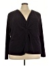 Ashley Stewart Black Long Sleeve Blouse Size 30 - 32 Plus - photo 1