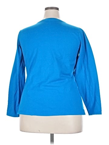 Hanes 3/4 Sleeve T-Shirt (view 2)