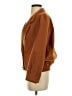 Burberry 100% Newwool Brown Orange Vintage Wool Coat Size M (estimated) - photo 5