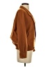 Burberry 100% Newwool Brown Orange Vintage Wool Coat Size M (estimated) - photo 4