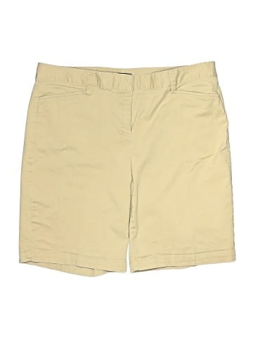 Lands' End Khaki Shorts (view 1)