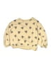 Rylee + Cru Hearts Yellow Pullover Sweater Size 4 - 5 - photo 1