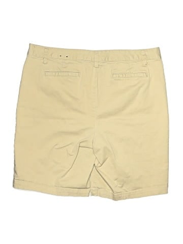 Lands' End Khaki Shorts (view 2)