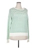 Lands' End Chevron-herringbone Green Pullover Sweater Size 18 - photo 1