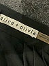 Alice + Olivia 100% Polyester Solid Black Shorts Size 6 - photo 3