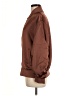 Express Solid Brown Track Jacket Size M - photo 5