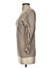 Etcetera Gray 3/4 Sleeve Top Size S - photo 5