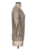 Etcetera Gray 3/4 Sleeve Top Size S - photo 4
