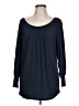 BCBGMAXAZRIA Blue Long Sleeve Blouse Size L (estimated) - photo 1