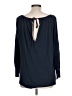 BCBGMAXAZRIA Blue Long Sleeve Blouse Size L (estimated) - photo 2