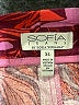 Sofia Jeans by Sofia Vergara Tropical Pink Board Shorts Size XL - photo 3