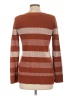 Market and Spruce Stripes Brown Pullover Sweater Size L - photo 2