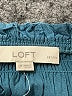 Ann Taylor LOFT Solid Teal Romper Size L (petite) - photo 5