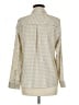 Express Houndstooth Ivory Long Sleeve Blouse Size M - photo 2
