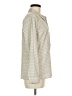 Express Houndstooth Ivory Long Sleeve Blouse Size M - photo 4