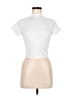 Assorted Brands Ivory Short Sleeve Turtleneck Size M - photo 1
