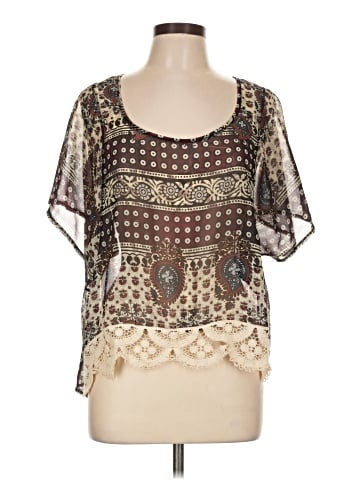 Awake Short Sleeve Blouse (view 1)