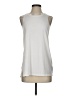 Athleta Solid White Sleeveless T-Shirt Size S - photo 1