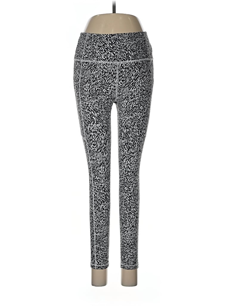 Pre-owned Athleta Active Pants In Silver