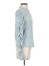 Walter Baker Blue Long Sleeve Turtleneck Size S - photo 4