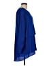 Rafaella 100% Polyester Blue 3/4 Sleeve Blouse Size L - photo 4