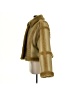 STAND STUDIO 100% Polyurethane Gold Faux Fur Jacket Size 42 - photo 5