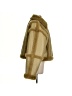 STAND STUDIO 100% Polyurethane Gold Faux Fur Jacket Size 42 - photo 4