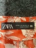 Zara Paisley Orange Casual Skirt Size XL - photo 3