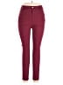 Bae City Color Block Burgundy Jeggings Size 1X - photo 1