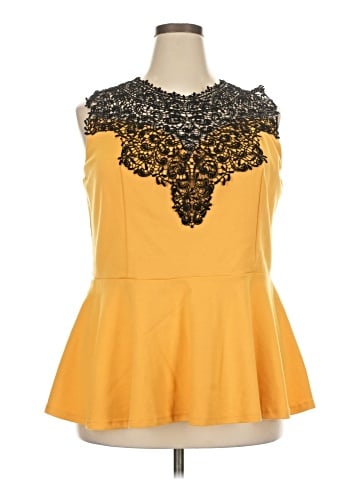 City Chic Sleeveless Blouse (view 1)