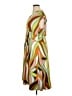 Lesley Evers Print Green Casual Dress Size XL - photo 5