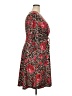 Emery Rose Paisley Red Casual Dress Size 2X 3XL - photo 4