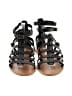J.Crew 100% Leather Black Sandals Size 10 - photo 2