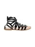 J.Crew 100% Leather Black Sandals Size 10 - photo 1