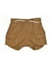 Old Navy 100% Nylon Solid Brown Khaki Shorts Size 0-3 mo - photo 1