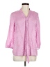 Talbots Pink Long Sleeve Polo Size 6 - photo 1