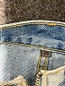 Carmar 100% Cotton Blue Denim Skirt Size 26 waist - photo 4