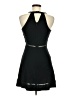 Blue Rain 100% Rayon Solid Black Cocktail Dress Size M - photo 2