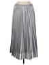 Atmosphere 100% Polyester Silver Formal Skirt Size 8 - photo 1