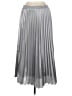 Atmosphere 100% Polyester Silver Formal Skirt Size 8 - photo 2