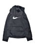 Nike 100% Polyester Silver Zip Up Hoodie Size 6 - 7 - photo 1
