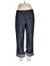 Coldwater Creek Chevron-herringbone Blue Jeans Size 12 - photo 1