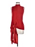 BCBGMAXAZRIA 100% Polyester Red Sleeveless Blouse Size XS - photo 1