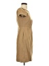 J.Crew 100% Wool Solid Tan Casual Dress Size 4 (petite) - photo 4
